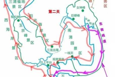 三清山路线推荐（三清山最佳游览路线图）